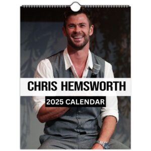 Chris Hemsworth Wall Calendars 2025 Vol 1 (Large Size)