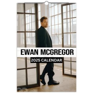 Ewan McGregor Wall Calendars 2025(Large Size)